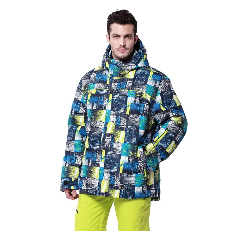 

Winter outdoor high-quality ski jacket men's wind-proof waterproof breathable warm ski clothing free shipping