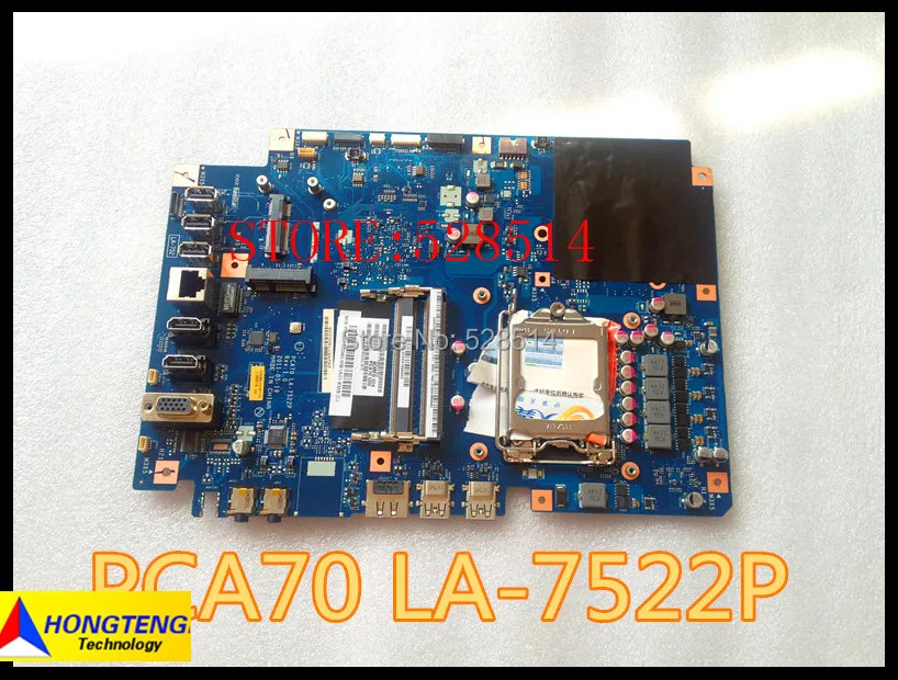 

Wholesale system board for ASUS ET2410I MOTHERBOARD 60PT0040-MB2A01 PCA70 LA-7522P fully tested & working perfect