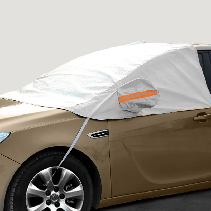 Buy Universal Half Car Covers Sunshade Styling Foil