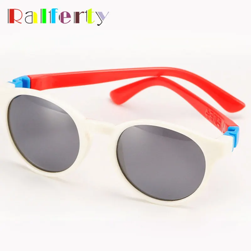 Ralferty TAC гибкие очки детские для девочек и мальчиков поляризованные солнцезащитные очки против УФ солнцезащитные защитные очки спортивные очки Oculos 850