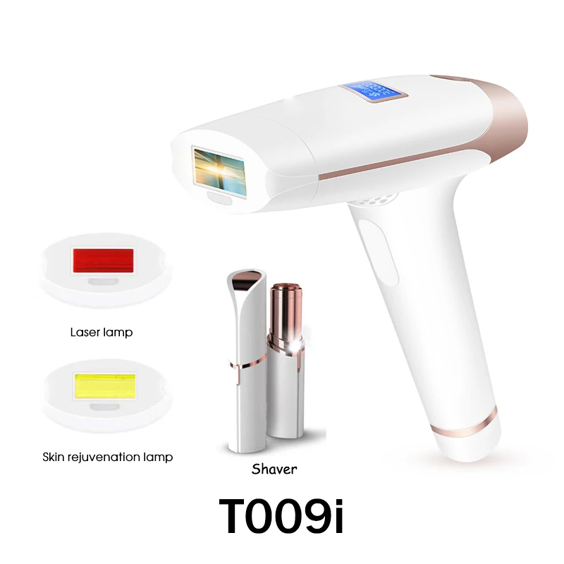 

IPL Epilator Permanent Laser Hair Removal LCD Display Pulses depilador a laser Bikini Trimmer Photoepilator