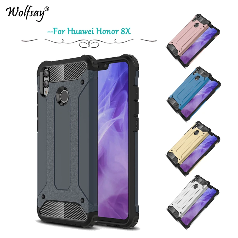 

Honor 8X Cover Huawei Honor 8 Case Slim Armor Rubber Hard Back Phone Case For Huawei Honor 8X Cover For Huawei Honor 8 Fundas *