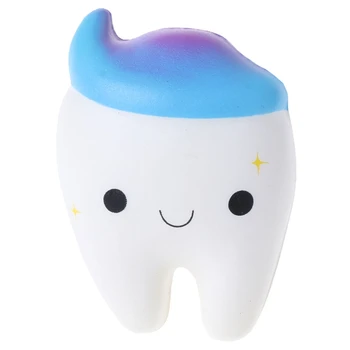 

Squishy Rainbow Tooth Slow Rising Stress Squeeze Toys Gift Decoration