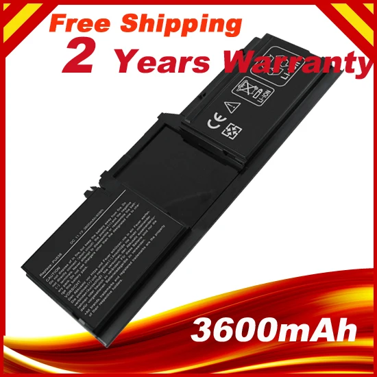  3800mAh 6 Cells Laptop Battery For Dell Latitude XT Tablet PC 312-0650 MR369 PU536