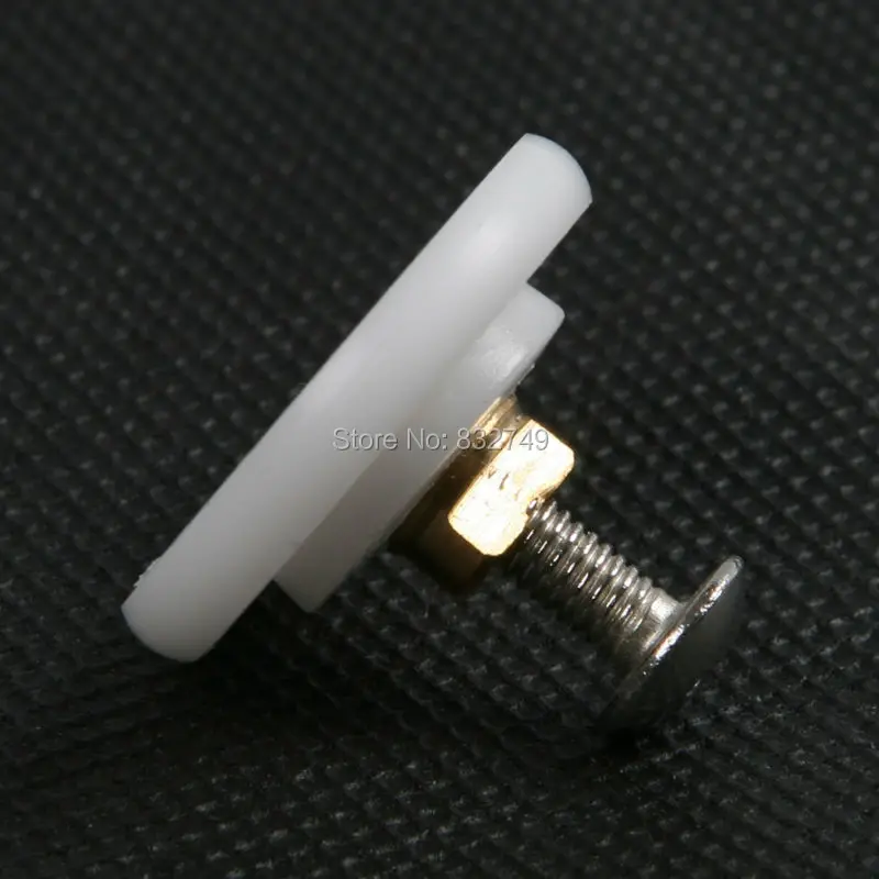 4 PCS 9.5mm Shower Door Slide Roller Runner Wheel Door Bathroom Sliding Cabinet Eccentric Pulleys