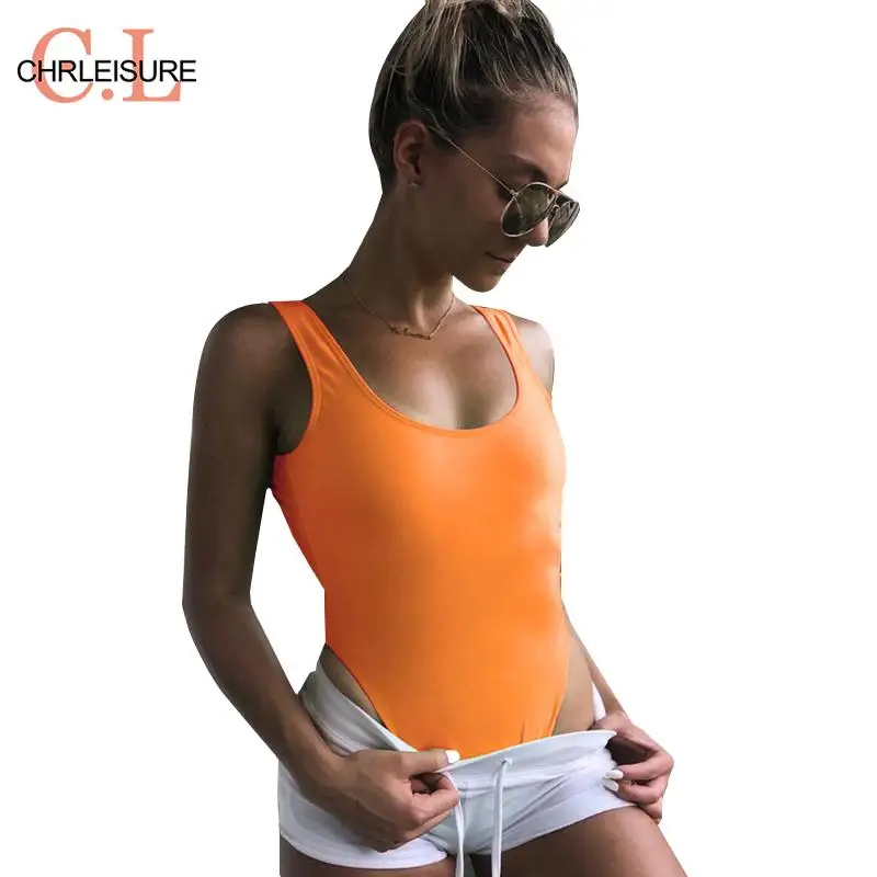 

CHRLEISURE Sexy Women Bodysuits Low Cut Sling Onesies Summer Ladies Thong Bodysuit Swimsuit Overalls Rompers Sleeveless Clubwear