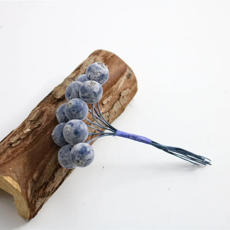 DIY искусственный Боярышник букет пластик белый туман Декоративная гирлянда шляпа ручной работы свадебные стены корсаж Материал 100 шт