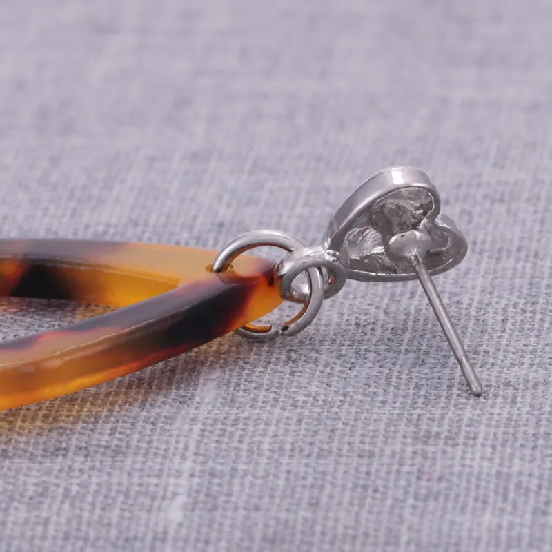 Sehuoran Big Resin Drop Wedding Oorbellen Long Boho Earrings For Women Statement Earrings Fashion Jewelry Wholesale  (1)