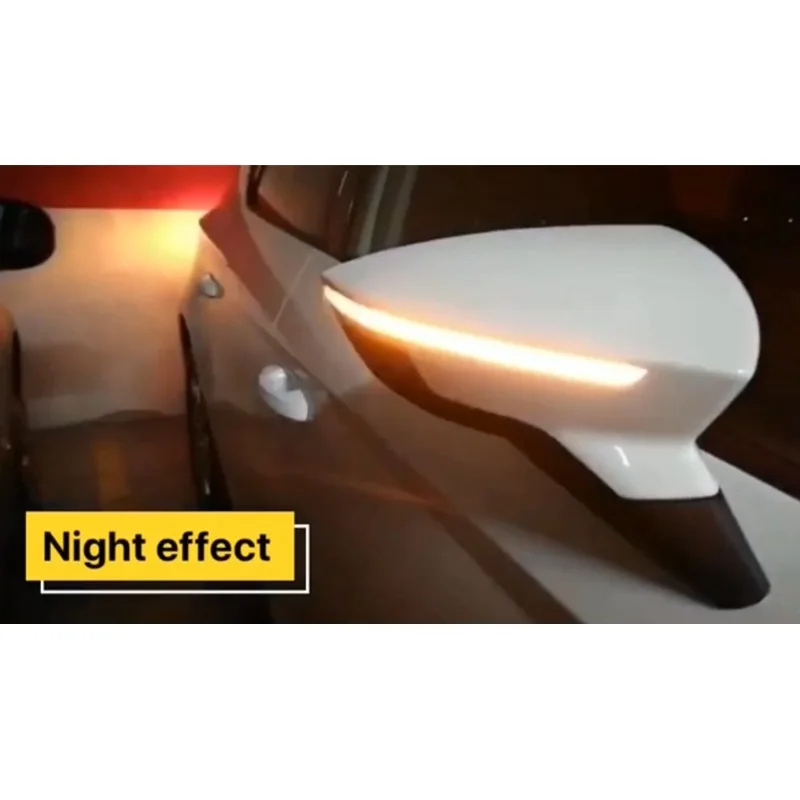  Dynamic LED Blinker Indicator Mirror Turn Light Signal Repeater Suitable for Seat Leon SC MK3 5F Ib - 32983786392