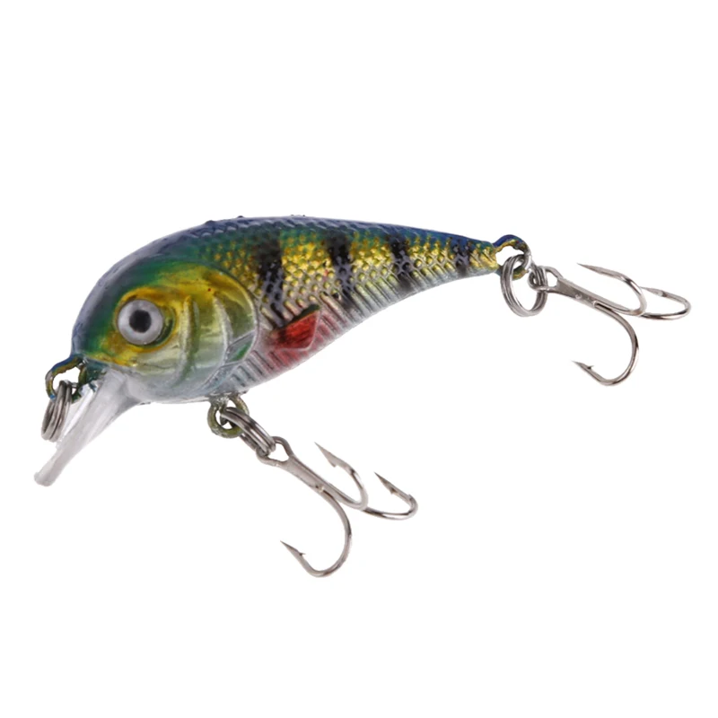 

1 PC 6g Fishing Lures Treble Hook Bait Fishing Crankbait Lure Bait