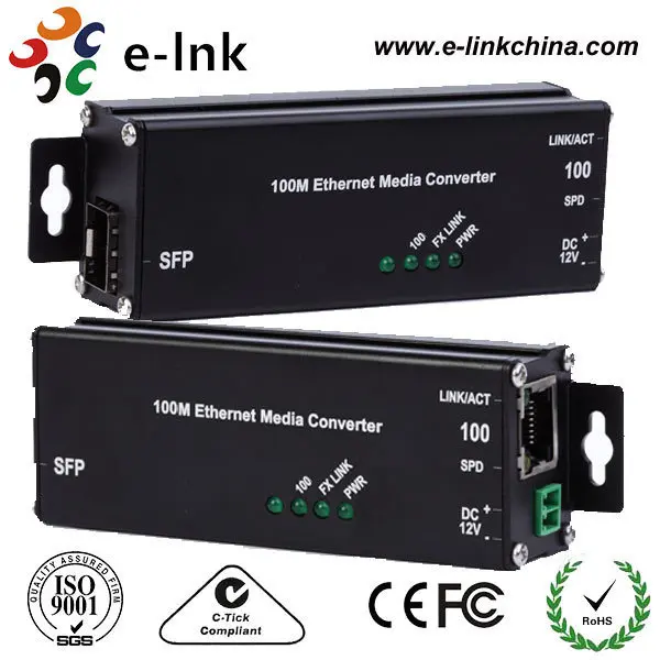 

Hardened Microtype 100Base-TX to 100Base-FX SFP Ethernet Media Converters