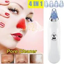 Электрический удаление угрей 2 режима с 4 адаптером уход за кожей пор вакуум Удаление прыщей вакуумный всасывающий инструмент для лица Очищение лица