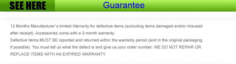 guarantee