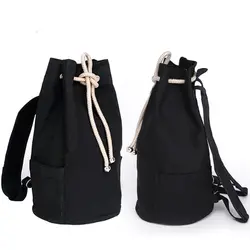 Sport Bag Training Gym Men Woman Fitness Bag Vintage Canvas Drawstring Backpack Rucksack Travel Daypack Gym Bag Sac De Sport