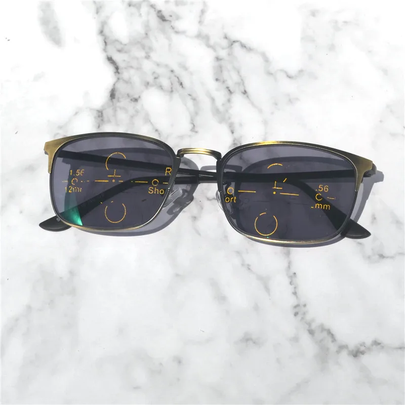 Переходные фотохромные многофокусные прогрессивные очки для чтения высокое качество дальнозоркость бифокальные очки UV400 NX