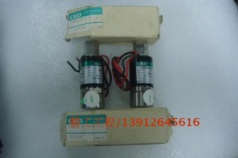 [SA] Japan CKD hi open solenoid valve 24V USG3-6-2-E fluid control spot real shot | Обустройство дома