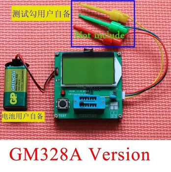 

GM328 M328 12864 LCD Digital Combo LCR ESR Meter Transistor Tester meter Diode Triode Inductor Capacitor METER