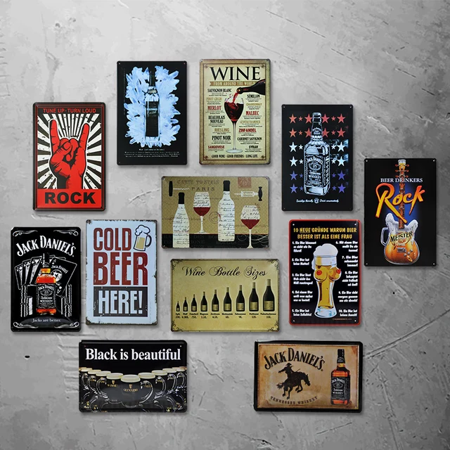 Wholesale Vintage Home Decor Beer Decorative Metal Plate Retro Tin Magnificent Wholesale Home Decor Signs Wholesale Vintage Home Decor Beer Decorative Metal Plate Retro Tin Magnificent Wholesale Home Decor Signs