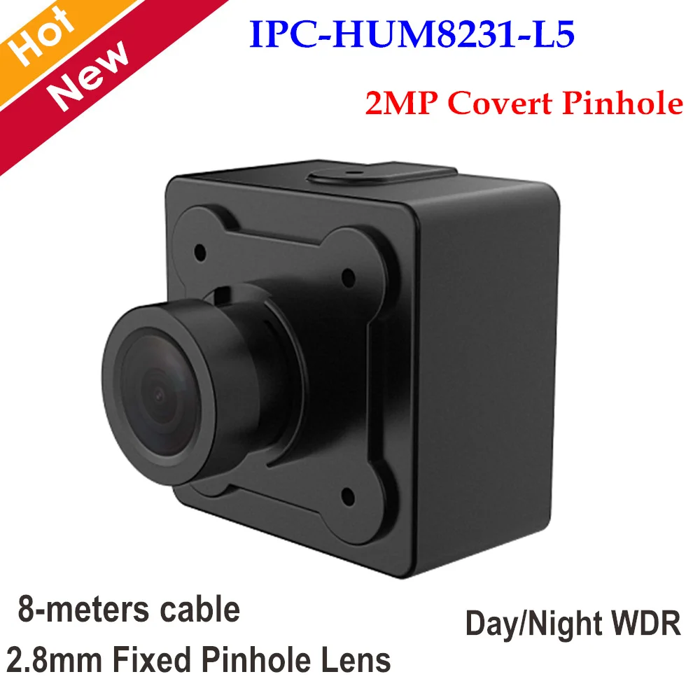 

IP System 2MP Covert Pinhole Network Camera Lens Unit IPC-HUM8231-L5 Require a Main Box to work together
