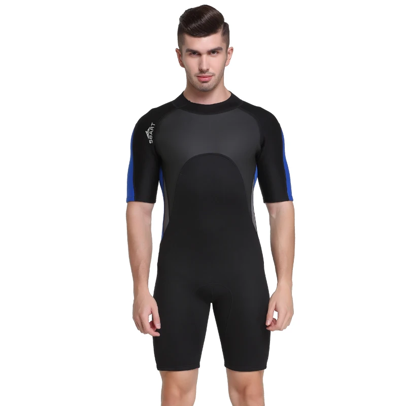 SBART 2mm Neoprene Surf Wetsuit Men For Swimming Scuba Diving Equipment