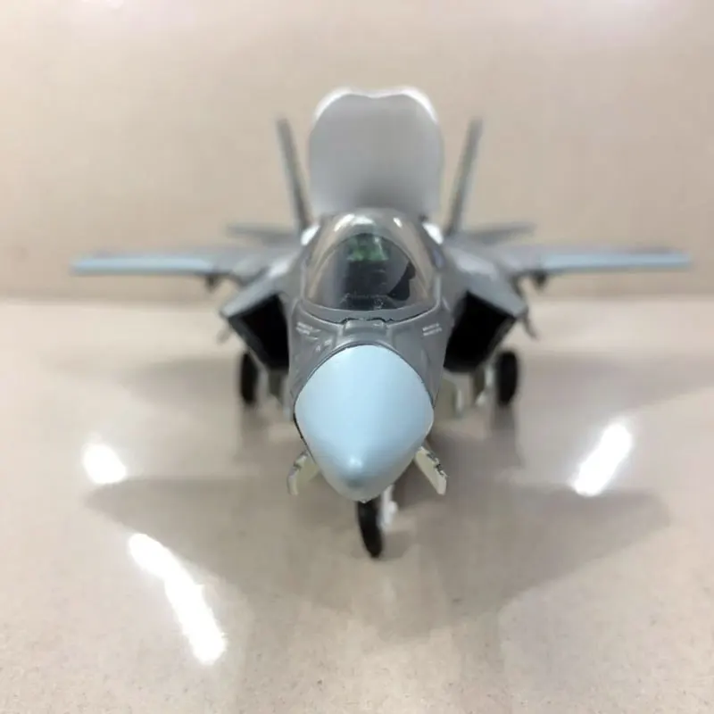 WLTK 1/72 масштаб военная модель игрушки F-35B молния II Joint Strike Fighter BF-01 STOVL литой металлический самолет модель игрушки для подарка