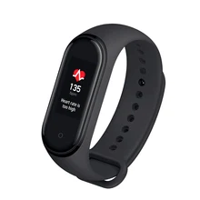 Xiaomi Mi Band 4 умные браслеты NFC версия AMOLED цветной экран браслет BT5.0 135 мАч батарея фитнес-трекер