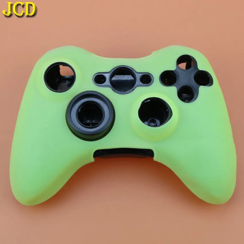 JCD 1 шт. силиконовый защитный чехол, кожный чехол для Xbox 360 для MicroSoft Xbox360 Геймпад, силиконовый светильник, прочный