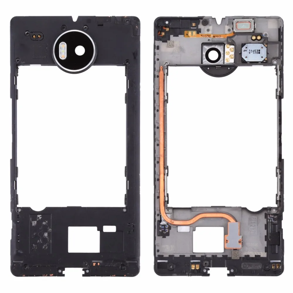 

Middle Frame Bezel with Flashlight & Speaker Ringer Buzzer & Vibrating Motor for Microsoft Lumia 950 XL