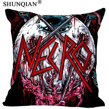 

Slayer Pillowcase Square Zippered Home Decorative Pillow Cover Wedding Custom Gift For Two Sides Printed
