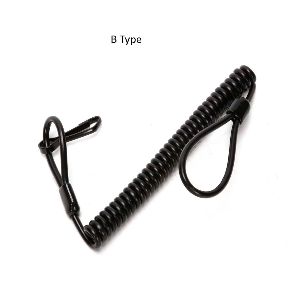 

Tactical Retractable Spring Elastic Rope Military Lanyard Sling for Airsoft Outdoor Camping Anti-lost Phone Keychain Black