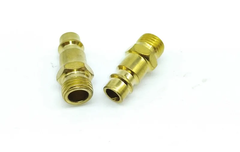

NEW 2pc European pneumatic joint Contact for Air tool Air Nail Gun etc..