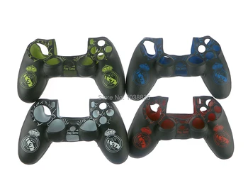 

4PCS/LOT new design many types Joystick Soft Silicone Cover Case for PS4 Controller Gamepad Protection Rubber Skin