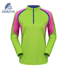 DZRZVD Открытый Кемпинг Пешие прогулки волшебный цвет быстросохнущая футболка Осенняя Женская эластичная дышащая спортивная футболка с длинными рукавами s