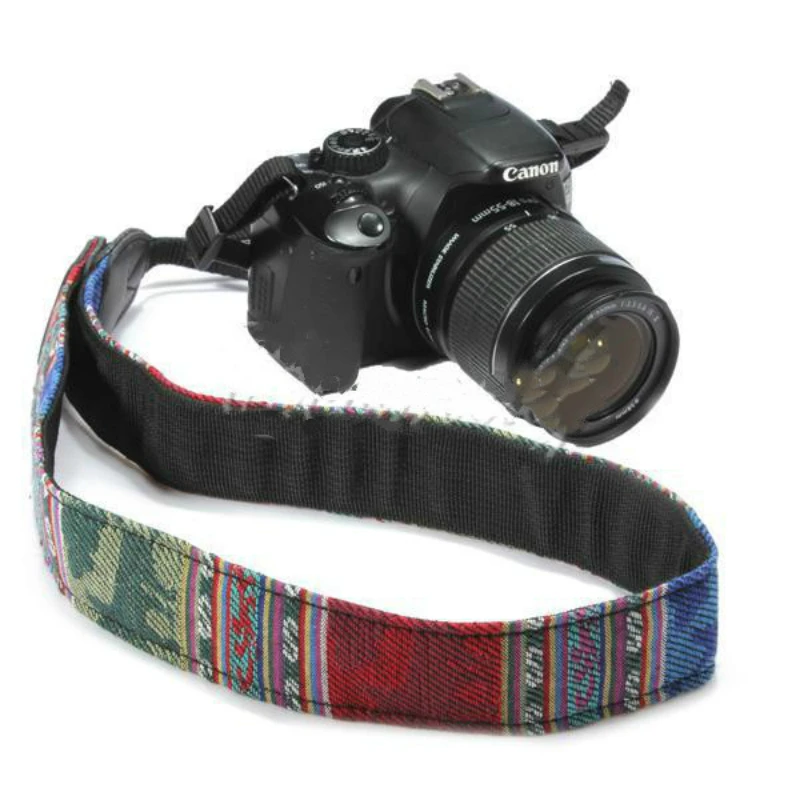 Для Canon для Nikon для Pentax для sony SLR DSLR 1 шт. камера Strape хиппи прочный хлопковый ремешок для камеры