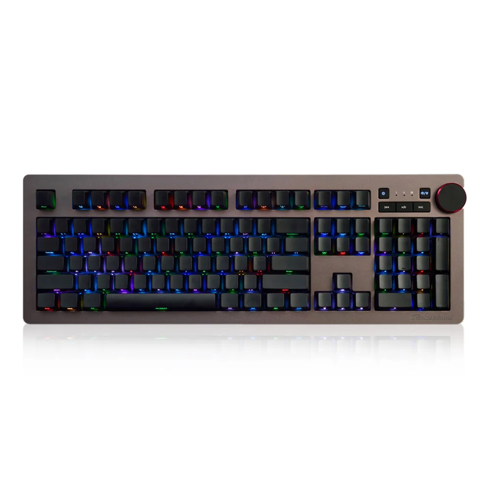 НОВЫЙ AJAZZ AK60 NKRO механическая клавиатура с 110 ключей RGB Подсветка Plug And Play ABS