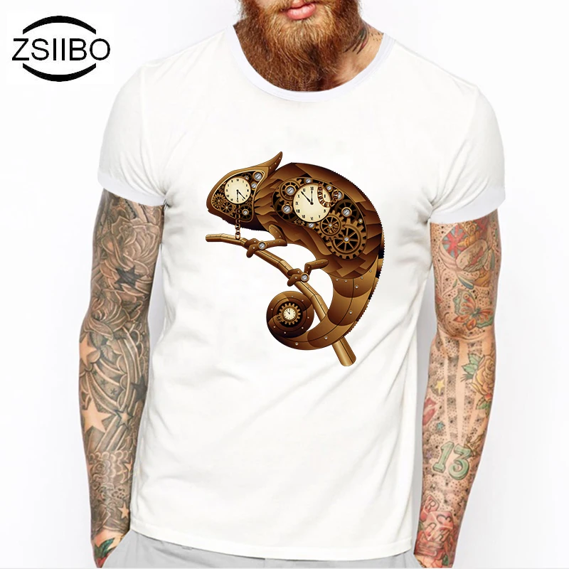 

ZSIIBO TX218 Summer Fashion Puppet mouse Design T Shirt Men's High Quality Custom Printed Tops Hipster Tees