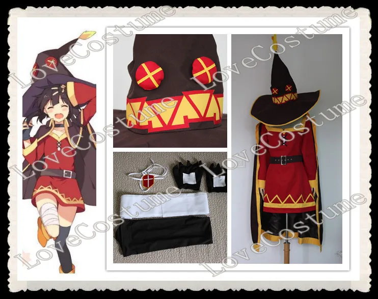 Карнавальный костюм KonoSuba Megumin изготовленный на заказ |