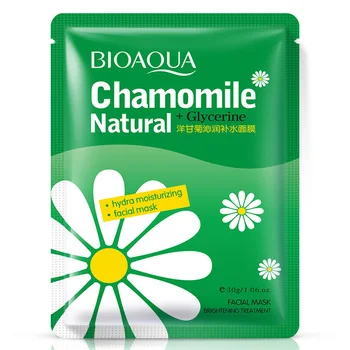 

BIOAQUA Natural Chamomile Hydra Moisturizing Facial Mask Moist Contractive Pore Soothing Skin