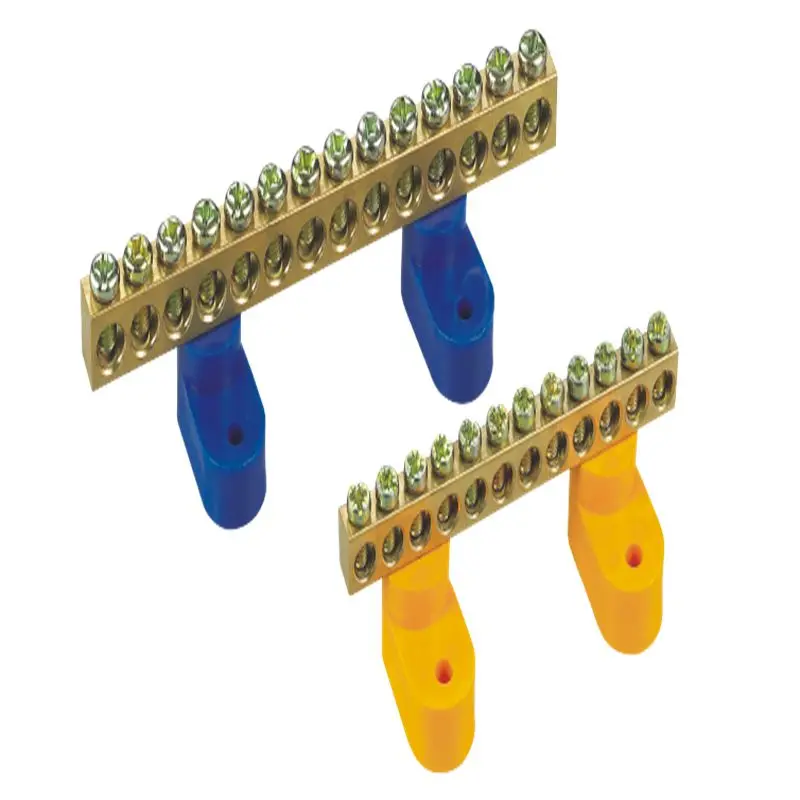 6Ways HC 010 Terminal block /brass bar earth barin