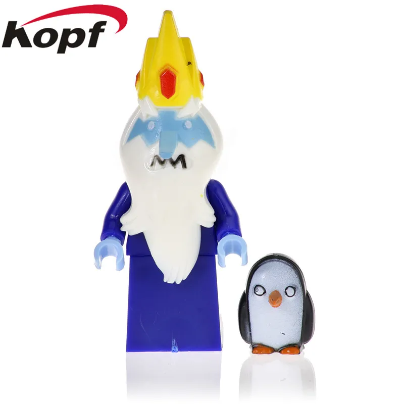 

PG1272 Single Sale Assemble New Adventure Time Model Bubblegum princess Figures Ice King Building Blocks For Kids Toys Best Gift