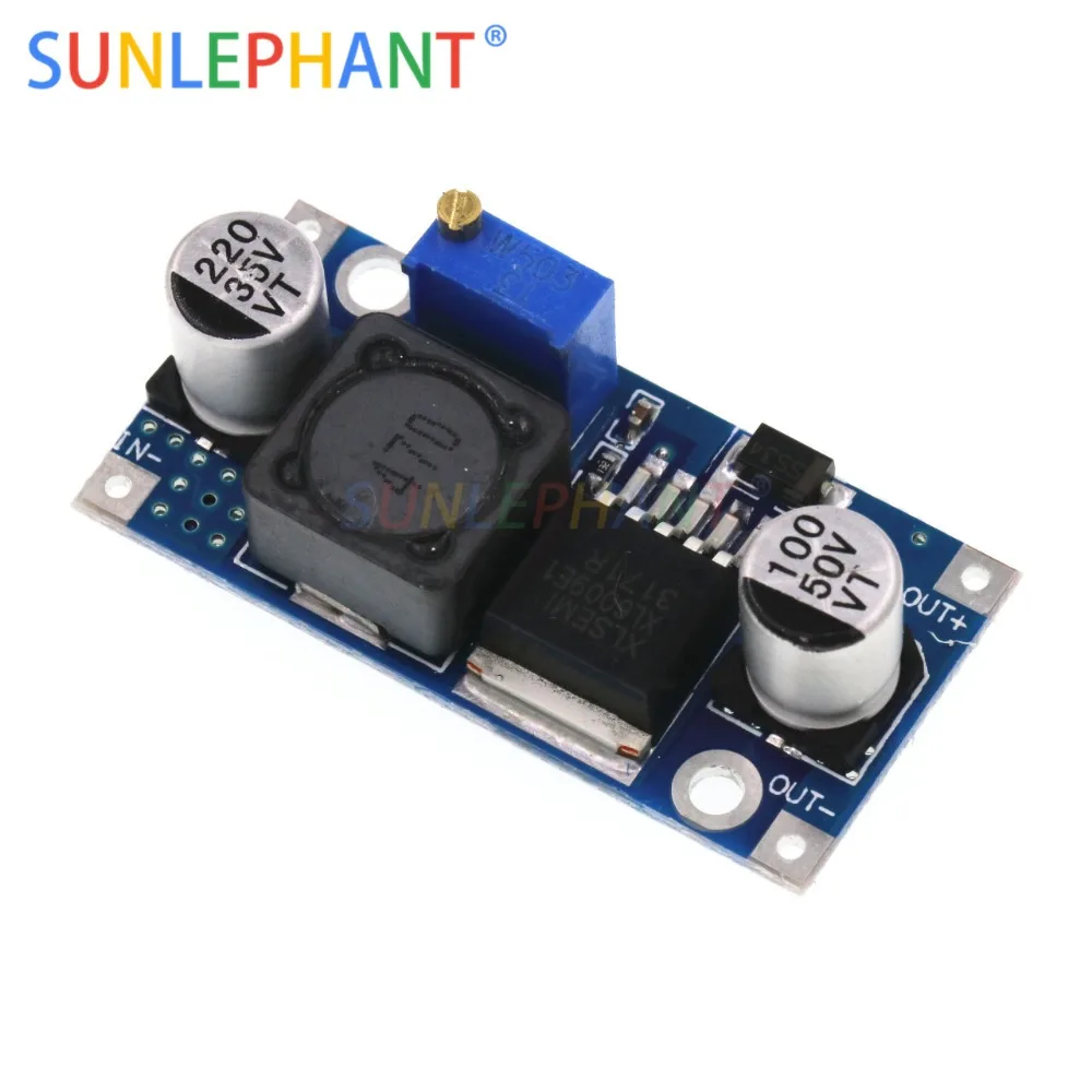 SUNLEPHANT XL6009 DC Повышающий Модуль питания выход регулируемый супер модуль