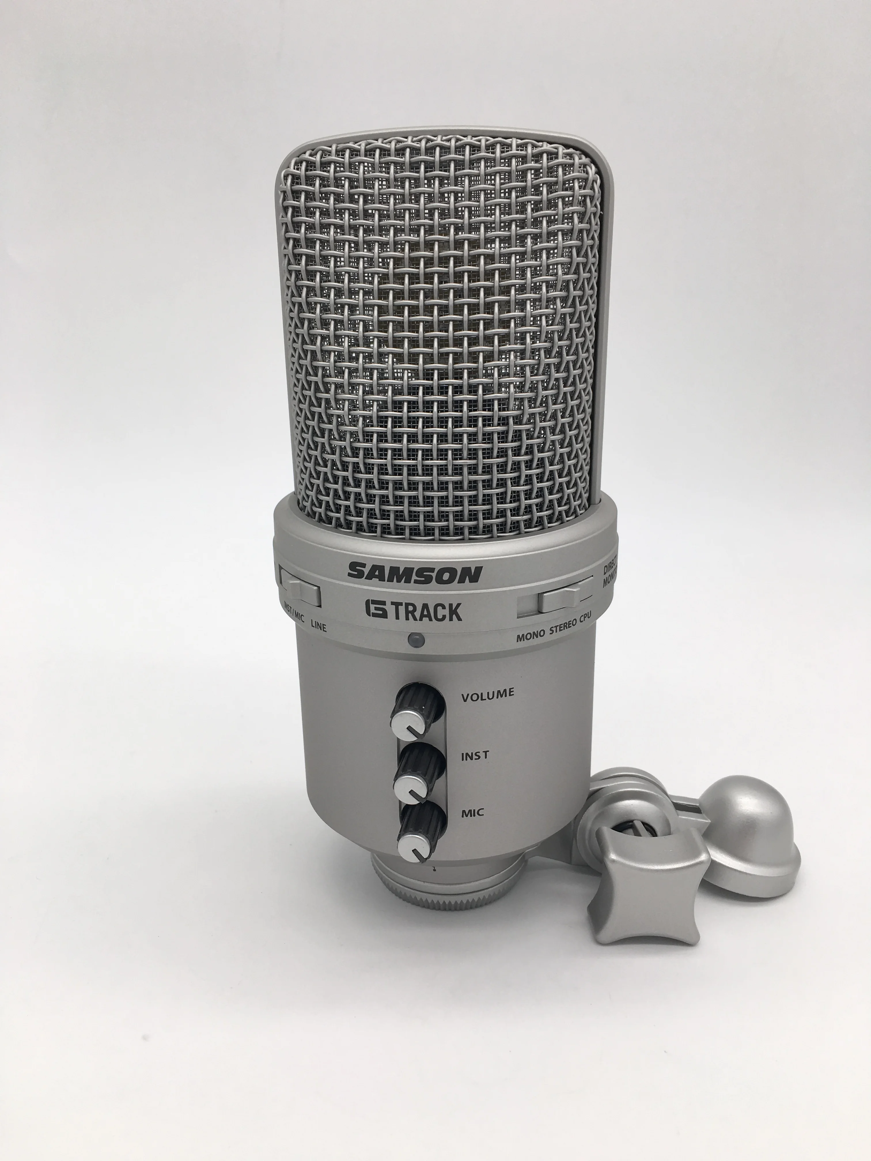 Original SAMSON G Track/GTrack USB Condenser Microphone a built-in sound card and mixer for podcaster/educator _ - AliExpress Mobile