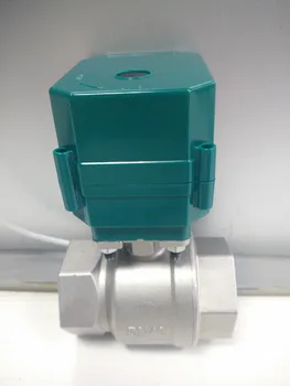 

without manual override CTF-001 10nm DN32 DN40 DN50 CR01 CR02 CR03 CR04 ADC9-35V female NPT BSP electric SS304 water valve