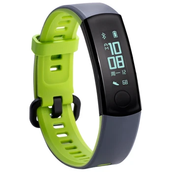 

Huawei Honor Band 3 Dual Color Smart Wristbands Swimmable 5ATM 0.91" OLED Screen Touchpad Heart Rate Monitor Push Message
