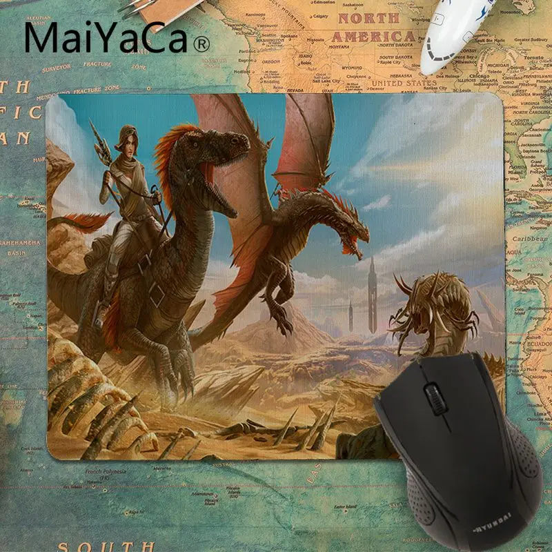 Коврик для мыши MaiYaCa с аниме аберрацией коврик персонализированный дизайн сделай