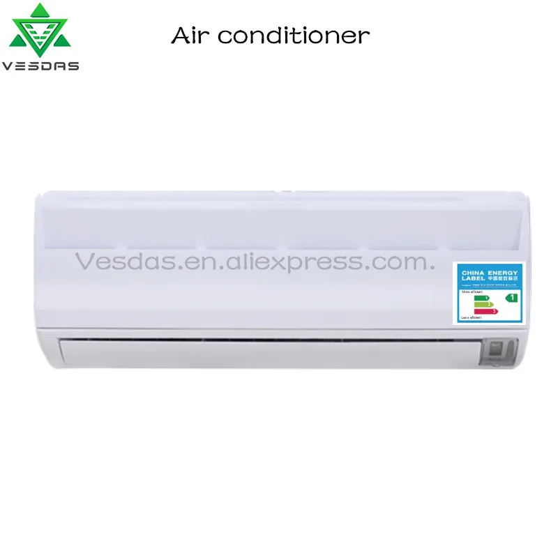 VESDAS 3500W AC220V DC48V 12000BTU инвертерный кондиционер охлаждение отопление гибрид для дома