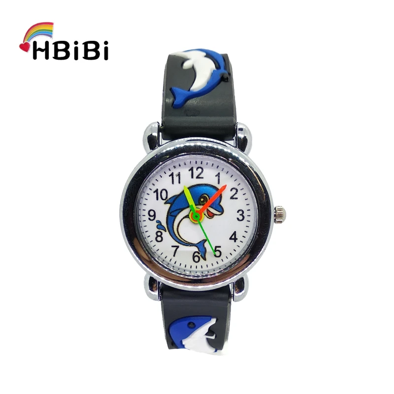 relojes fashion kids digital watch boys Cartoon Blue ocean whale Children Watches girls clcok child Casual 1