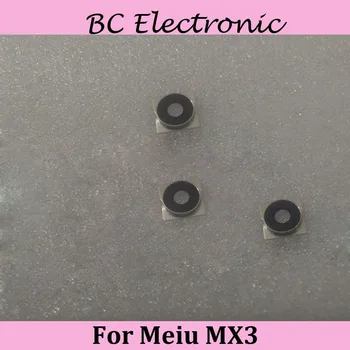 

For Meizu MX3 Rear Back Camera Glass Lens +Camera Cover Circle Housing Parts Replacement Free Shipping;5PCS/LOT