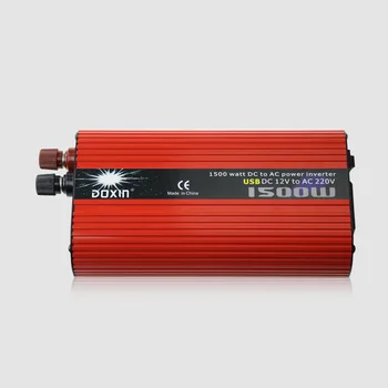 

Voltage converter 12V to 220V 24V to 220V 48V to 220V Inverter 1500W dual USB inverter power conversion wave power conversion