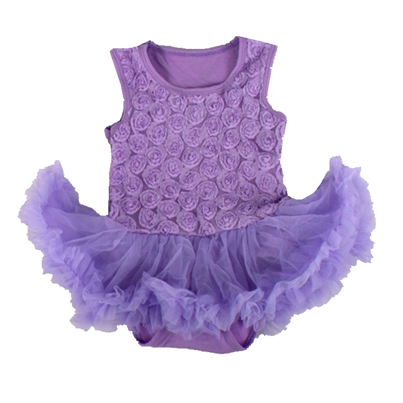 3d Rose Fleur Dentelle Barboteuses Lavande Infantile Robes De Soiree De Mariage Robe Bebe Nouveau Ne Bebe Fille Robe Bebe Fille Vetements Aliexpress